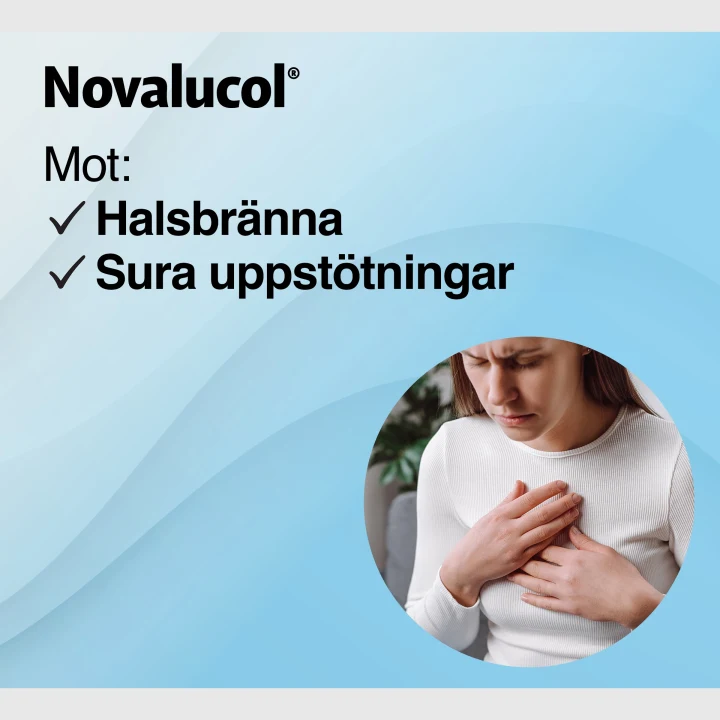 Novalucol tuggtablett 100 st Novalucol