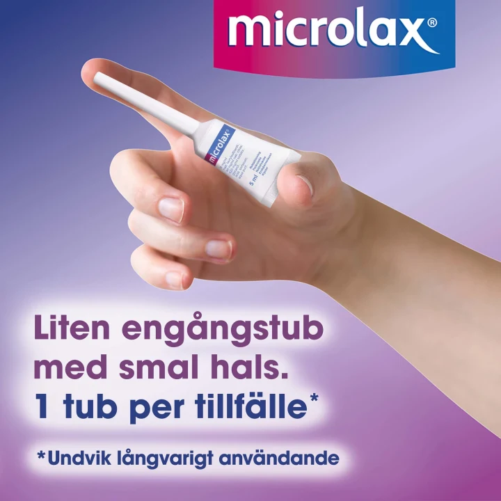 Microlax rektallösning tub 4x5 ml Microlax