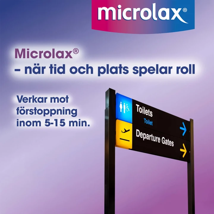 Microlax rektallösning tub 4x5 ml Microlax