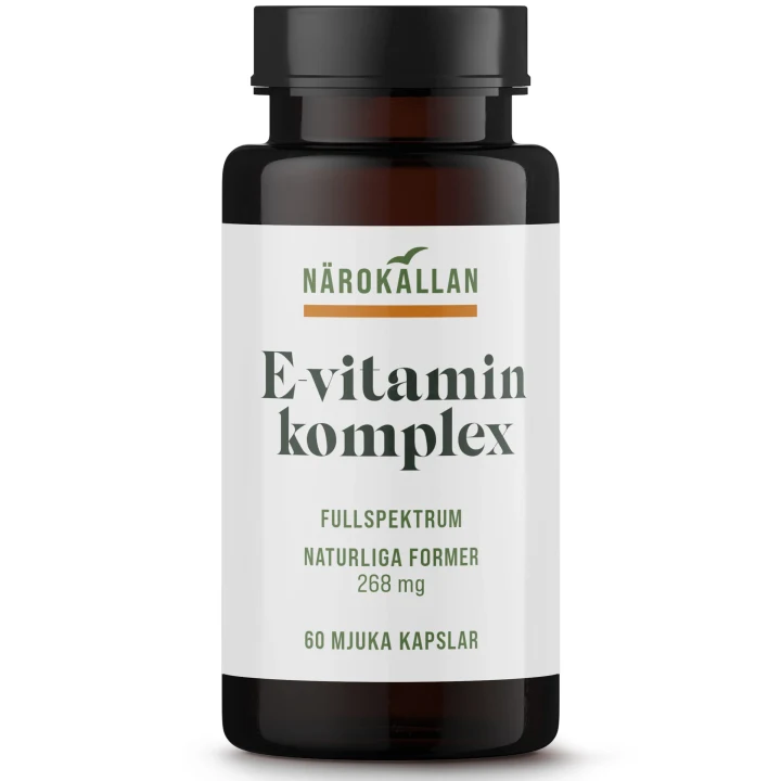 Närokällan E-vitaminkomplex 400IE 60 kapslar Närokällan