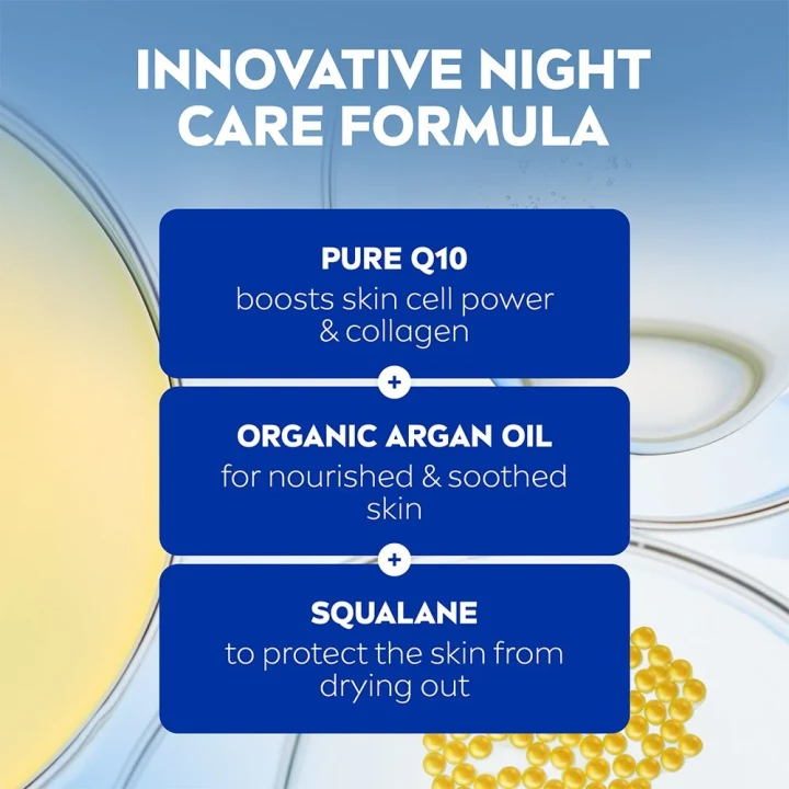NIVEA Q10 Extra Nourish Night Cream 50 ml Nivea
