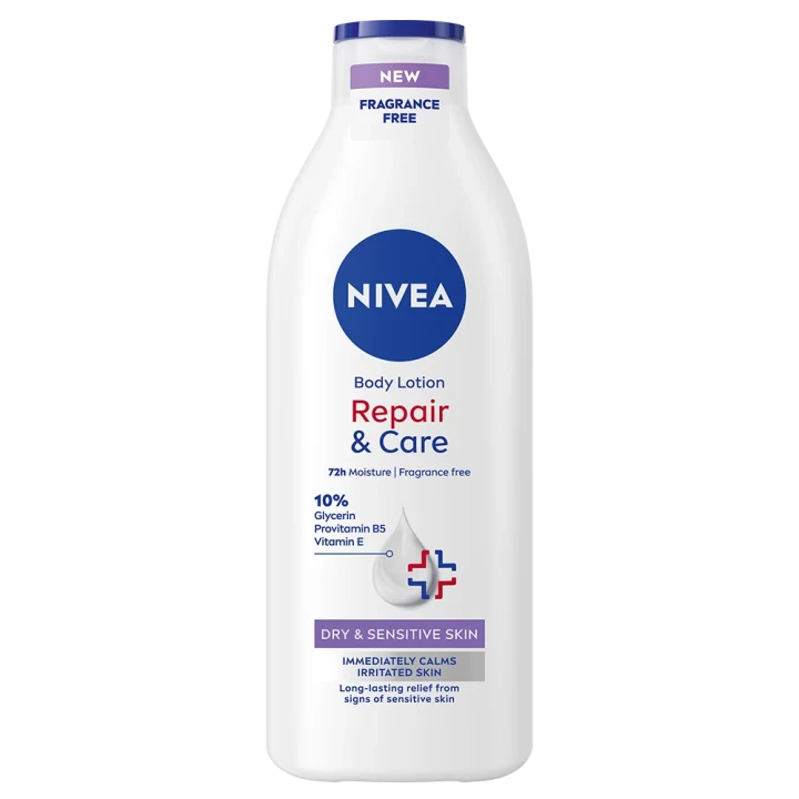 NIVEA Repair & Care Fragrance Free Body Lotion 400 ml Nivea