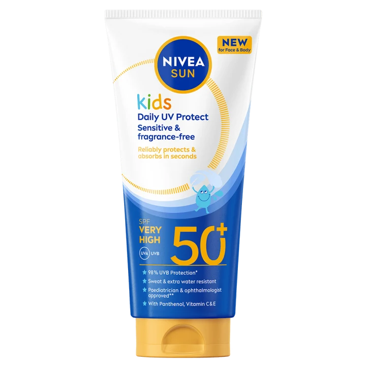 NIVEA Sun Kids Daily UV Protect SPF50+, 100 ml Nivea