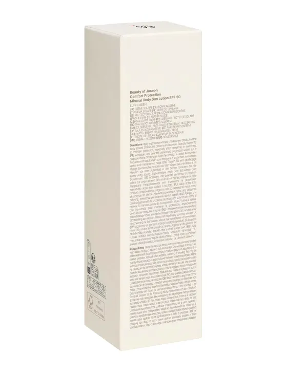 Beauty of Joseon Comfort Protection Mineral Body Sun Lotion SPF30, 150 ml Beauty of joseon