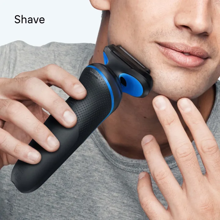 Braun Series 3 Elektrisk Rakapparat 310S Blå Braun