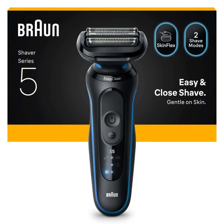 Braun Series 5 Elektrisk Rakapparat 52-B1000S Blå Braun