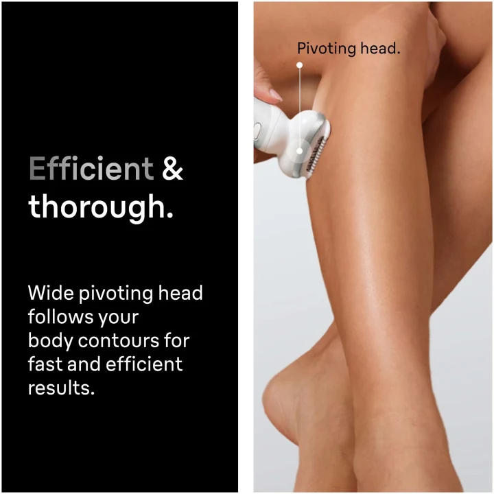 Braun Silk-épil 9 Wet & Dry Epilator 9-030 Silver Braun