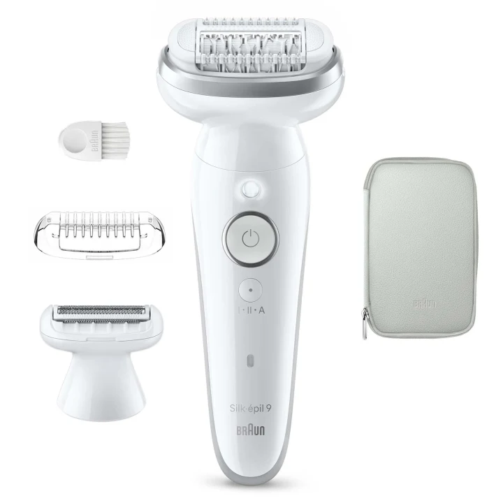 Braun Silk-épil 9 Wet & Dry Epilator 9-030 Silver Braun