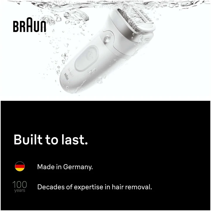 Braun Silk-épil 7 Wet & Dry Epilator 7-041 Silver Braun
