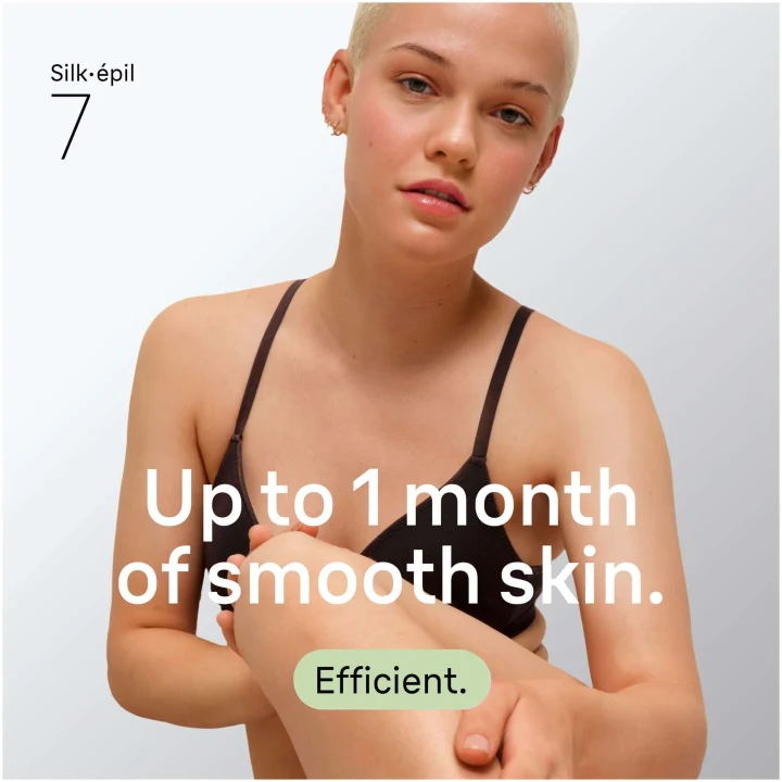 Braun Silk-épil 7 Wet & Dry Epilator 7-041 Silver Braun