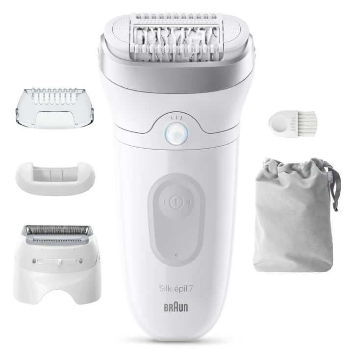 Braun Silk-épil 7 Wet & Dry Epilator 7-041 Silver Braun