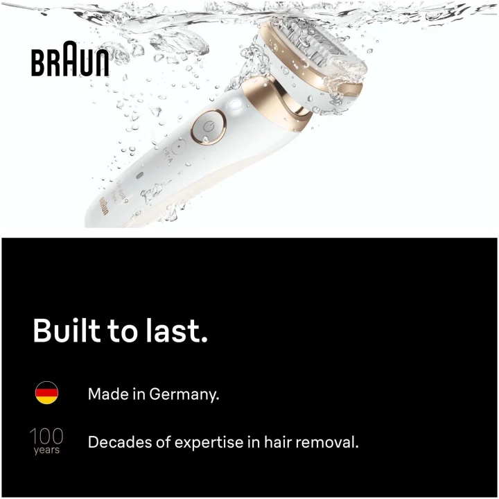 Braun Silk-épil 9 Flex Wet & Dry Epilator 9-030 3D Guld Braun