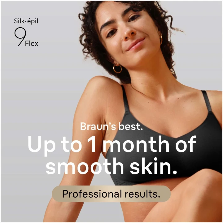 Braun Silk-épil 9 Flex Wet & Dry Epilator 9-030 3D Guld Braun