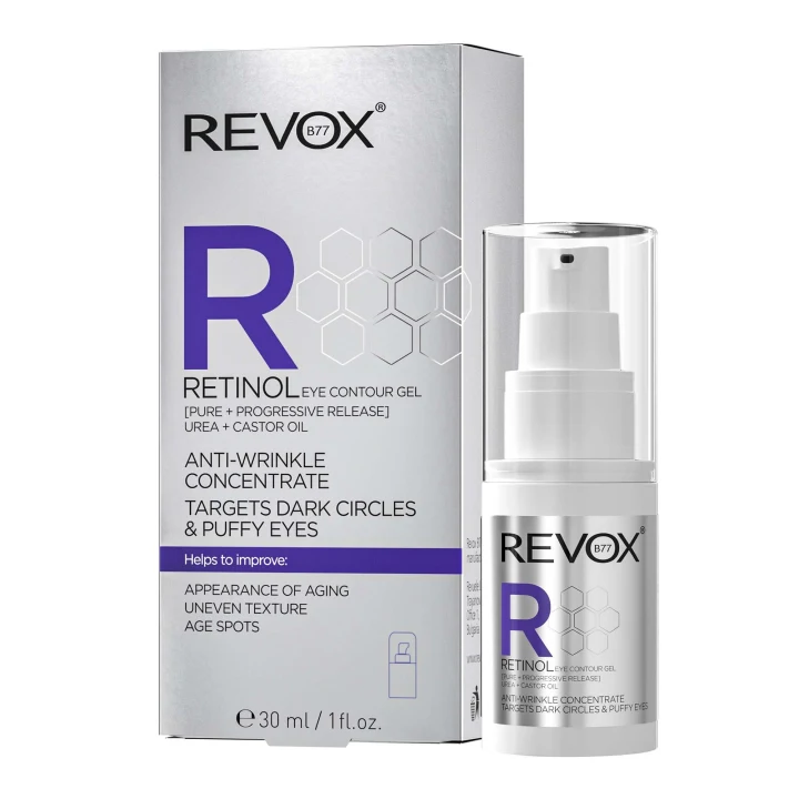 Revox B77 Retinol Eye Gel Anti-Wrinkle Concentrate 30ml Revox Plex