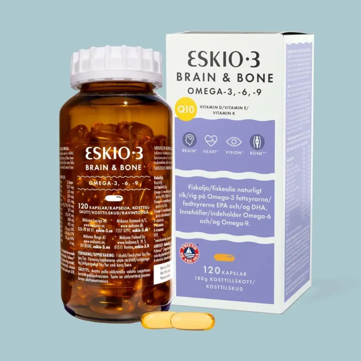 Eskio-3 Brain & Bone Kapsel 120st Eskio-3