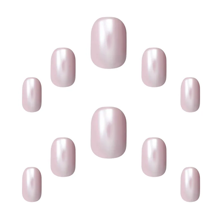 Elegant Touch Petite Glass Nails Sugar Snow 24 st Elegant Touch