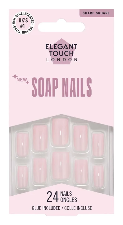Elegant Touch Soap Nails Bubble Bliss 24 st Elegant Touch