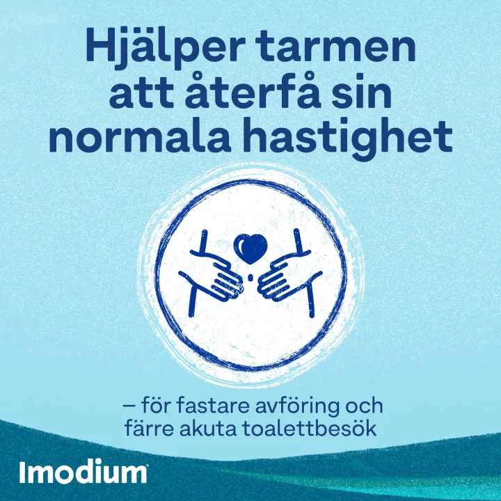 Imodium munsönderfallande tablett 12 st Imodium