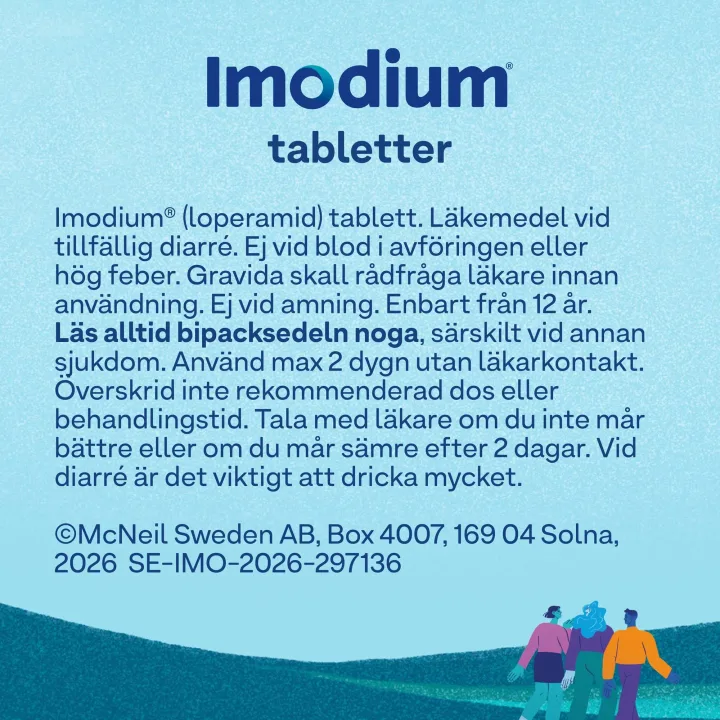 Imodium tablett 2 mg 16 st Imodium