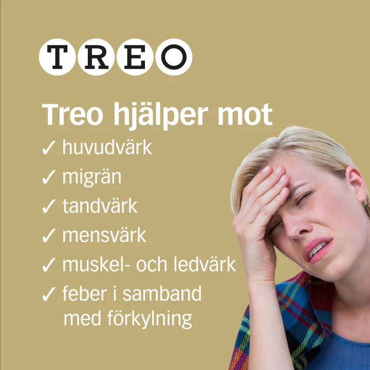 Treo Tablett 500mg/50mg Blister 20 st Treo