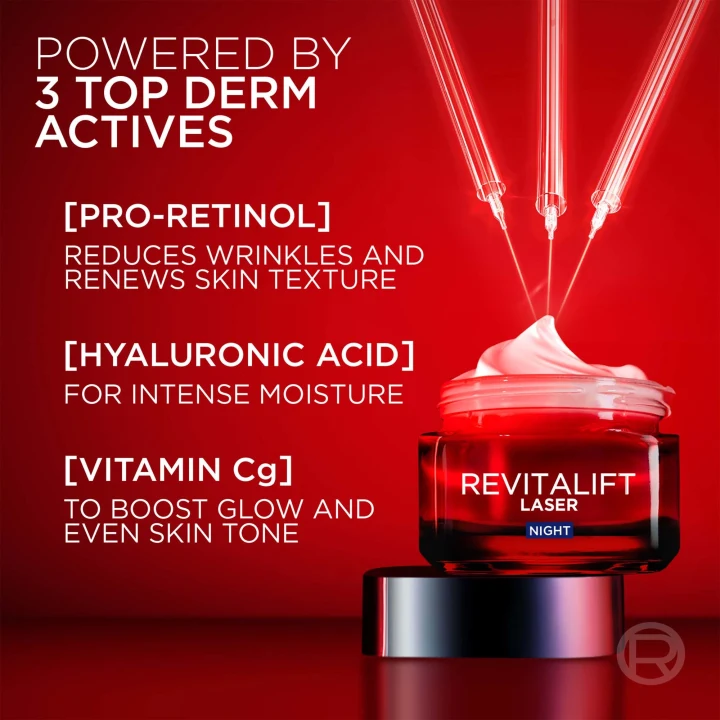 L'Oréal Paris Revitalift Laser X3 Advance Anti-Ageing Care Night 50 ml L'Oréal Paris