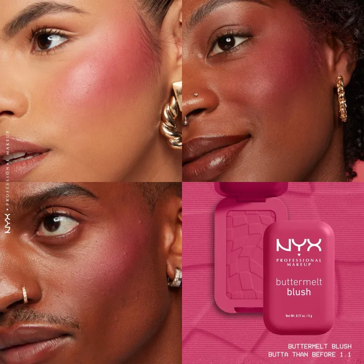 NYX Professional Makeup Buttermelt Blush 5 g 11 Butta Than Before NYX Professional Makeup