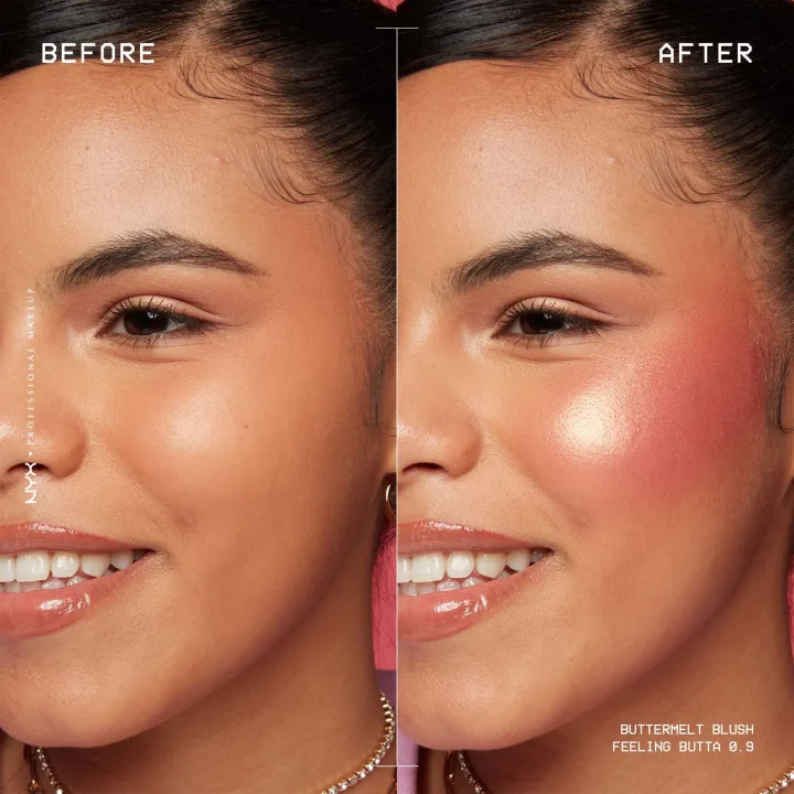 NYX Professional Makeup Buttermelt Blush 5 g 09 Feeling Butta NYX Professional Makeup