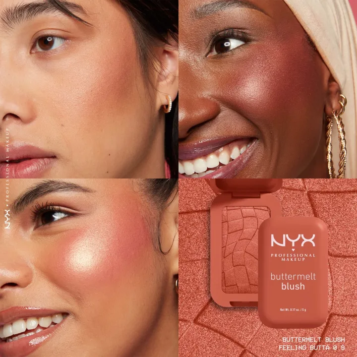 NYX Professional Makeup Buttermelt Blush 5 g 09 Feeling Butta NYX Professional Makeup
