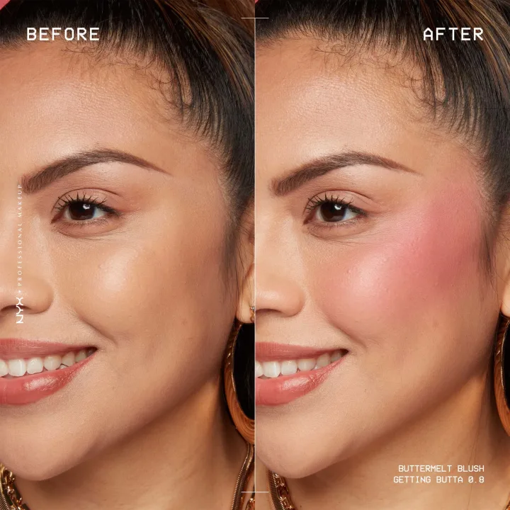 NYX Professional Makeup Buttermelt Blush 5 g 08 Getting Butta NYX Professional Makeup