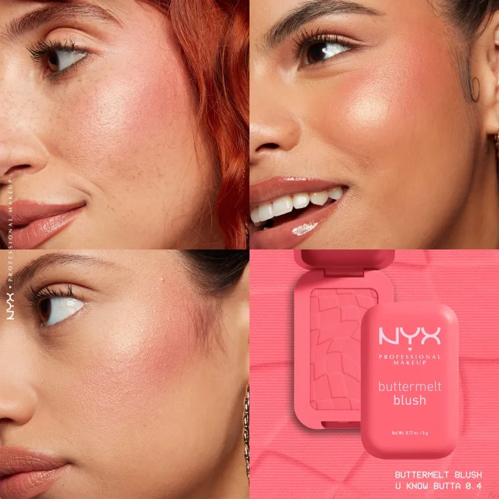 NYX Professional Makeup Buttermelt Blush 5 g 04 U Know Butta NYX Professional Makeup