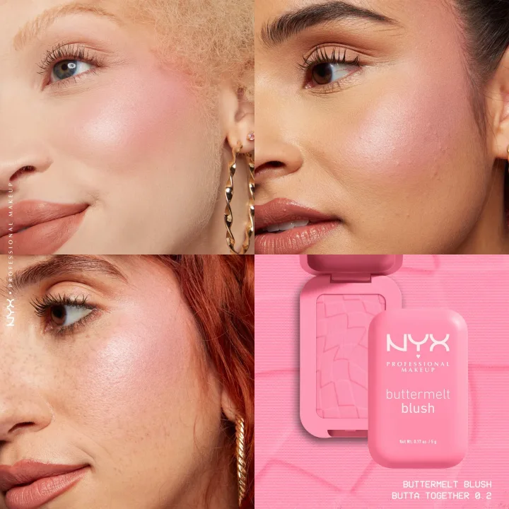 NYX Professional Makeup Buttermelt Blush 5 g 02 Butta Together NYX Professional Makeup
