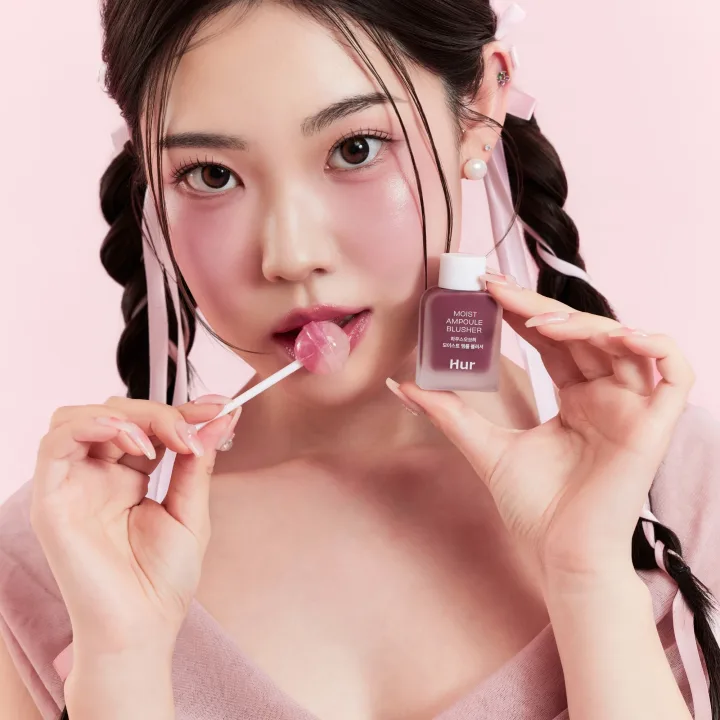 House of Hur Moist Ampoule Blusher 10 ml 08 Berry Purple House of Hur