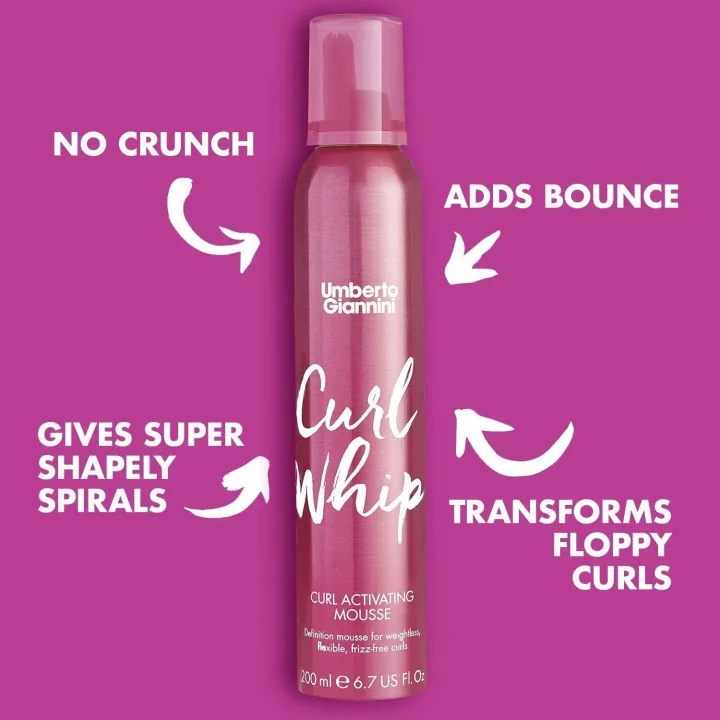 Umberto Giannini Curl Whip Curl Mousse 200 ml Umberto Giannini