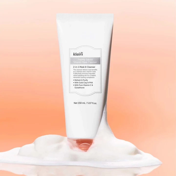 KLAIRS Freshly Jucied Vitamin Mask Cleanser 150 ml Klairs