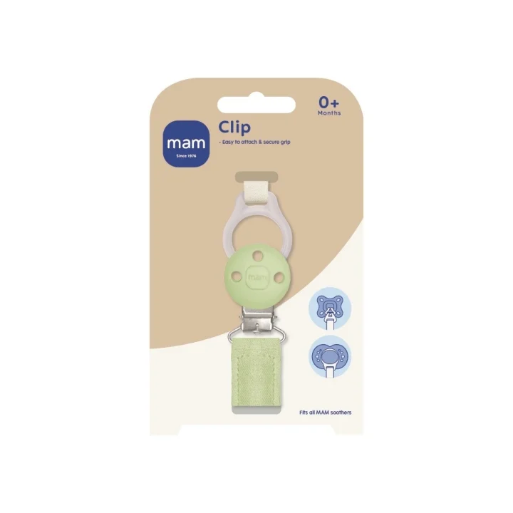 MAM Pacifier Clip Green Mam