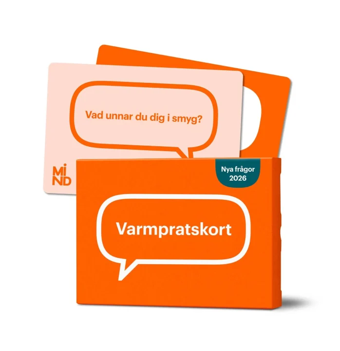 Hjälp Mind att hålla stödlinjerna öppna - köp deras Varmpratskort Mind
