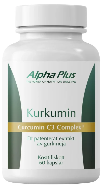 Alpha Plus Kurkumin 60 kapslar Alpha Plus