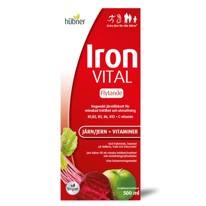 Iron VITAL F+ Järntillskott 500 ml Iron Vital