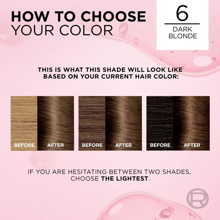 L'Oréal Paris Excellence Creme Permanent Hårfärg 1-pack 6 Dark Blonde L'Oréal Paris