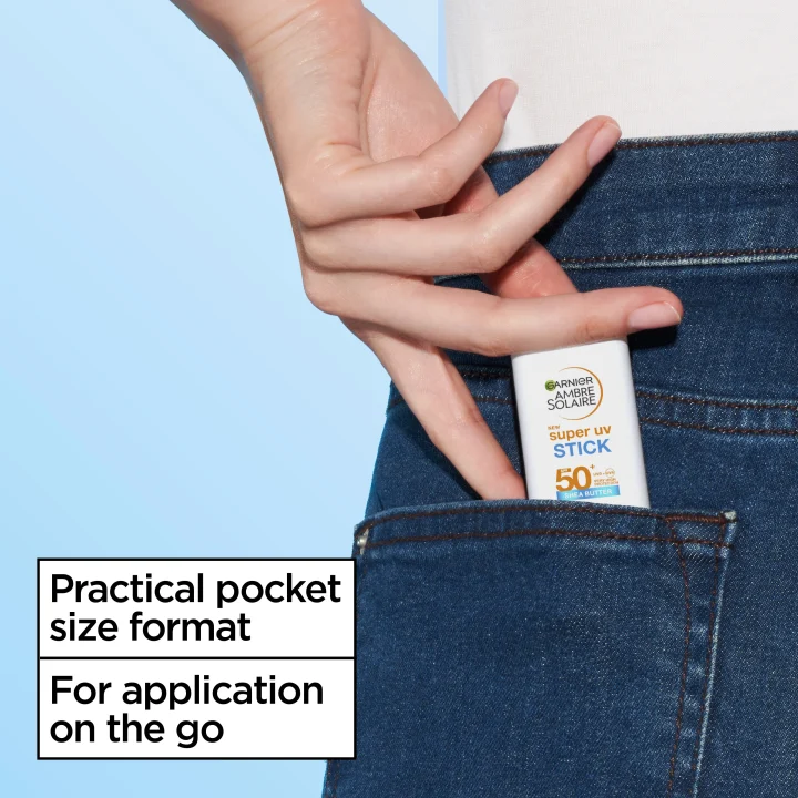 Garnier Ambre Solaire Super UV Invisible Stick SPF 50+, 18 g Garnier