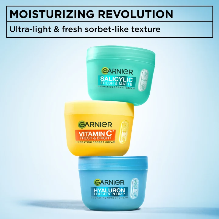 Garnier Hyaluron Fresh & Plump Hydrating Sorbet Cream 85 ml Garnier