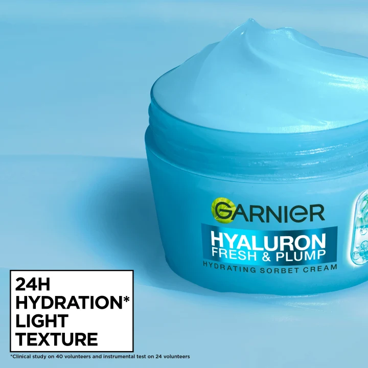 Garnier Hyaluron Fresh & Plump Hydrating Sorbet Cream 85 ml Garnier