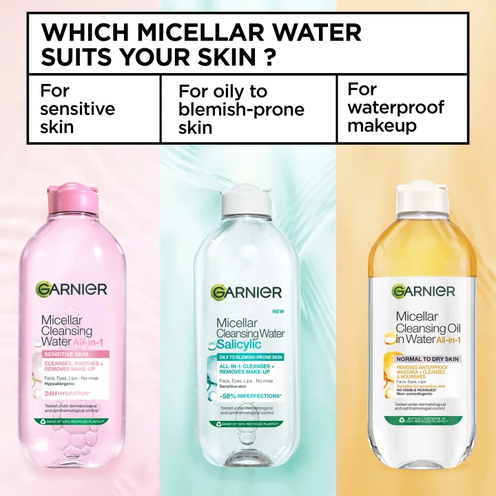 Garnier Micellar Cleansing Water Salicylic 400 ml Garnier