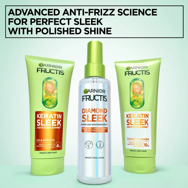 Garnier Fructis Keratin Sleek Diamond Sleek Spray 150 ml Garnier