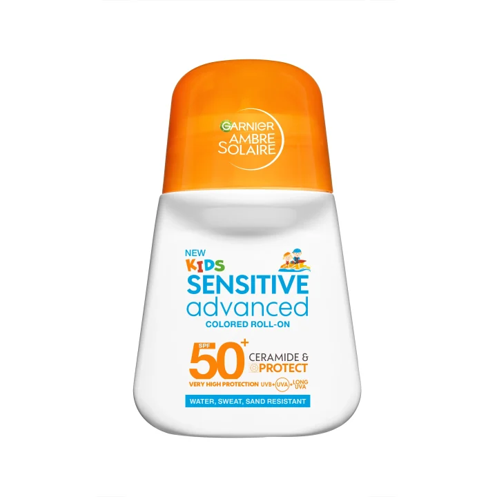 Garnier Ambre Solaire Sensitive Advanced Kids Roll-On SPF50+, 18 g Garnier