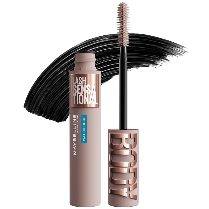 Maybelline New York Lash Sensational Body Waterproof Mascara Very Black 9,7ml Maybelline New York