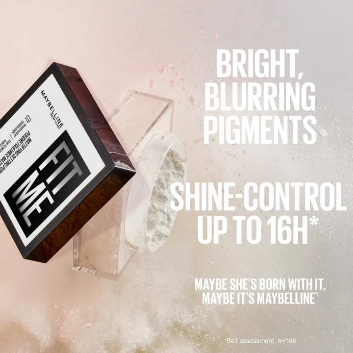 Maybelline New York Fit Me Loose Setting Powder 1 Translucent 15 g Maybelline New York