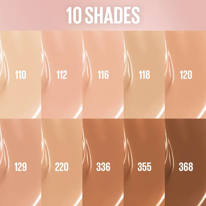 Maybelline New York Lifter Plump & Glow Foundation 30 ml 355 Maybelline New York