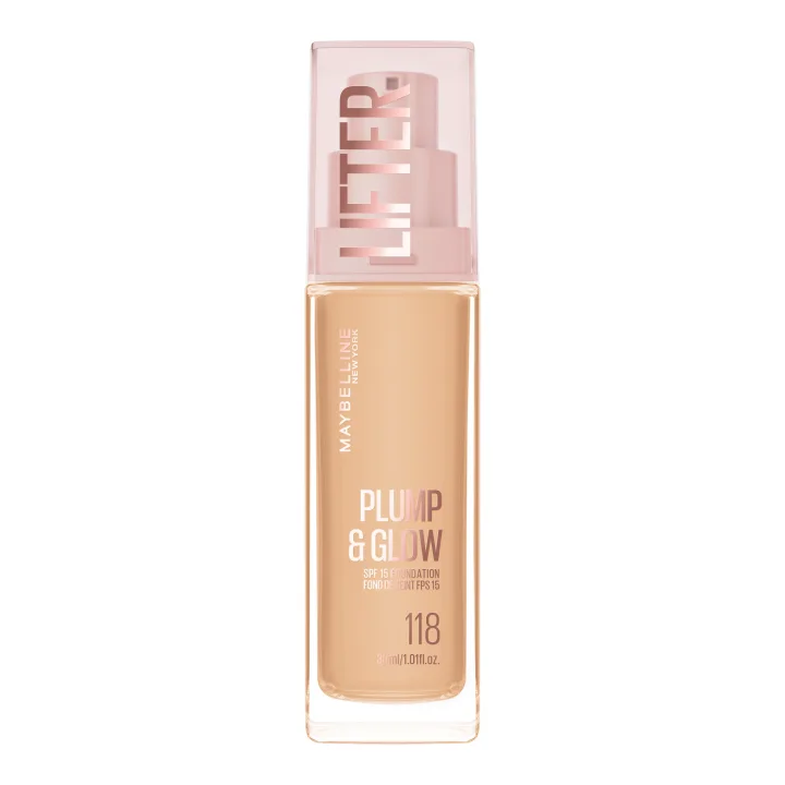 Maybelline New York Lifter Plump & Glow Foundation 30 ml 118 Maybelline New York