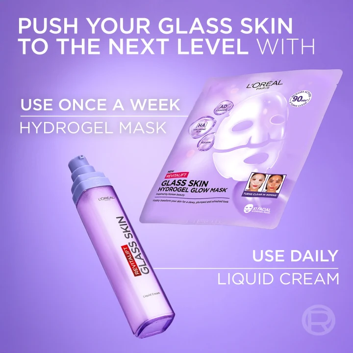 L'Oréal Paris Revitalift Filler Glass Skin Liquid Cream 50 ml L'Oréal Paris